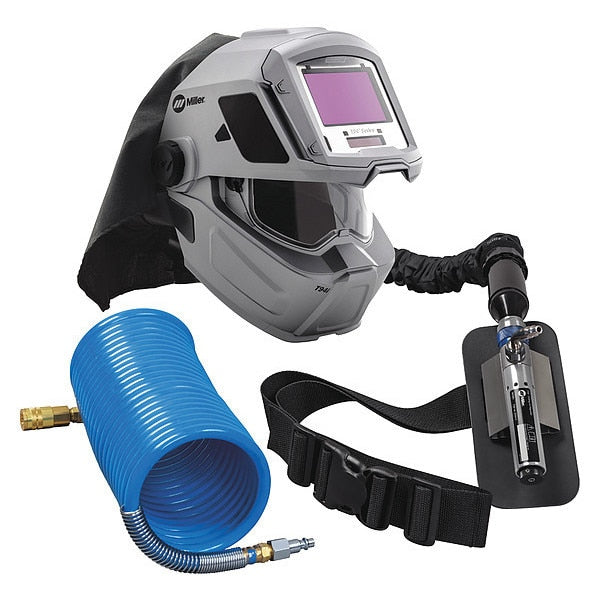 Half Mask Respirator, Universal, 62 psi, Couplers: Hansen