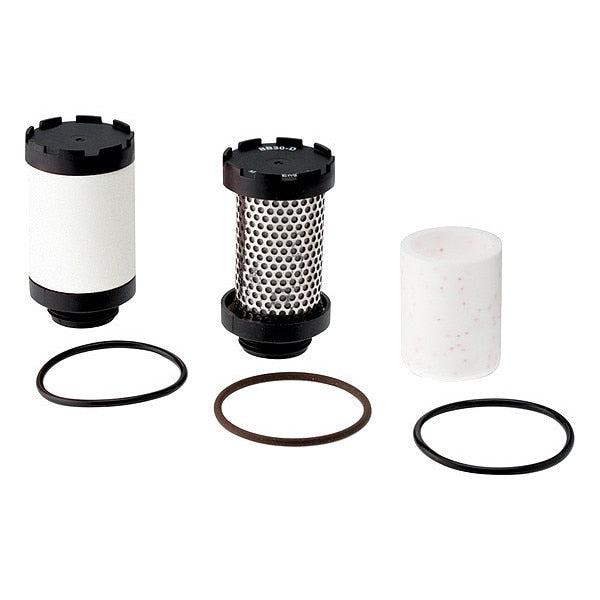 Filter Kit, Rubber/Polycarbonate/Silicone, Material: Polycarbonate, Rubber, Silicone