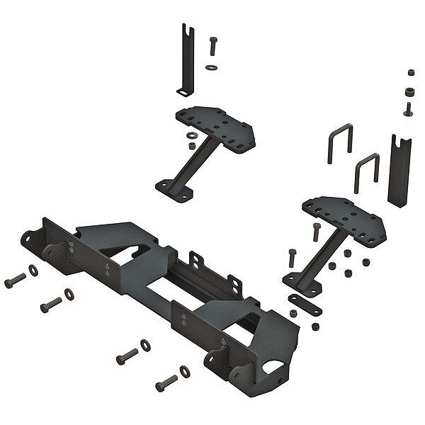 Mounting Kit, Steel, Black, 28