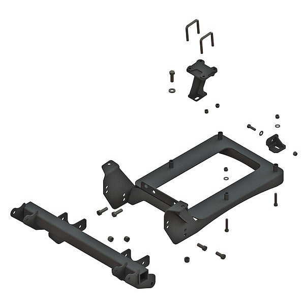 Mounting Kit, Steel, Black, 23