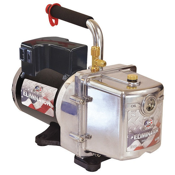 Refrigerant Evacuation Pump, 6.0 cfm, Hz: 50/60