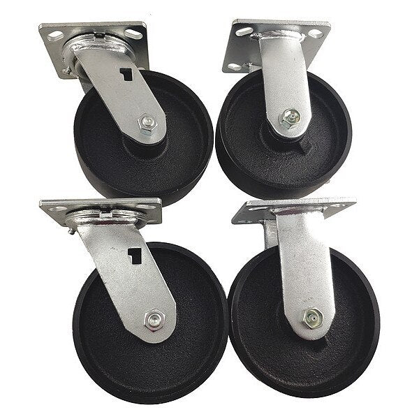 Plate Caster Kit, 6