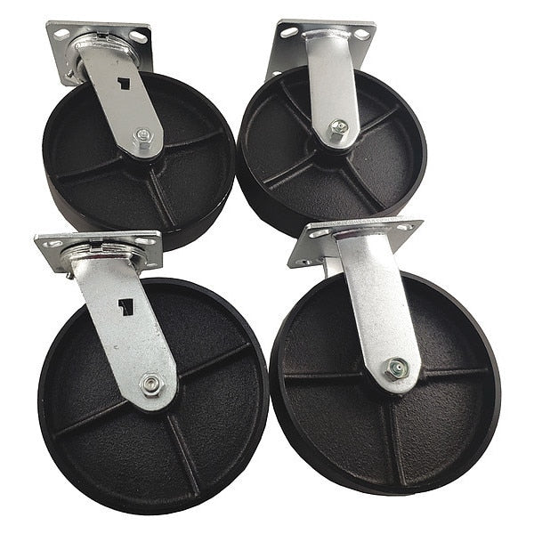 Plate Caster Kit, 8