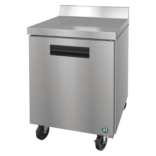 Refrigerator, Worktop, Stainless Steel