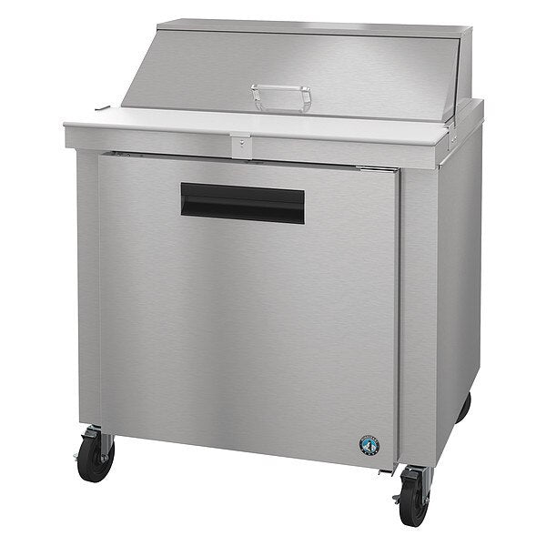 Refrigerator, Worktop, Stainless Steel
