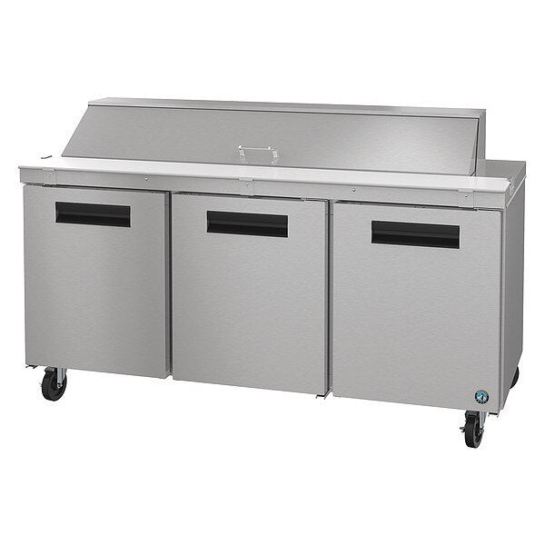 Refrigerator, Worktop, Stainless Steel
