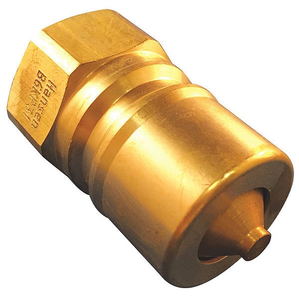 Brass, Male Half/Valved, 1 Inch Body
