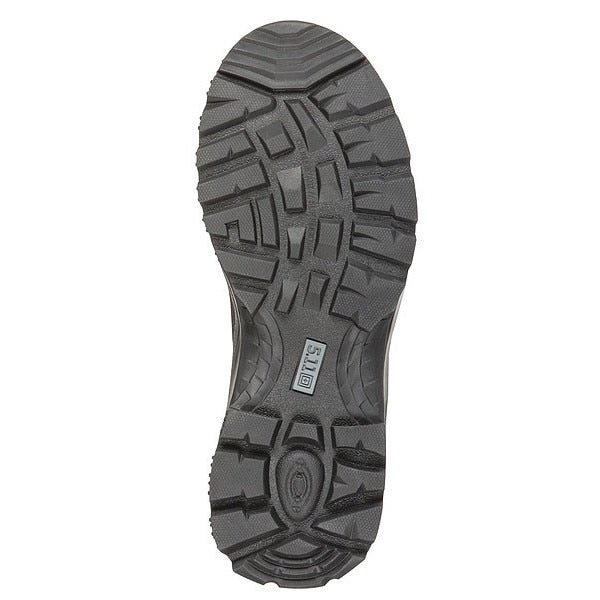 Tactical Boots, 9-1/2, R, Black, Plain, PR