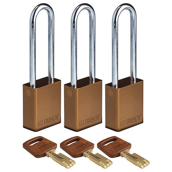 Lockout Padlock, Al, 1/4