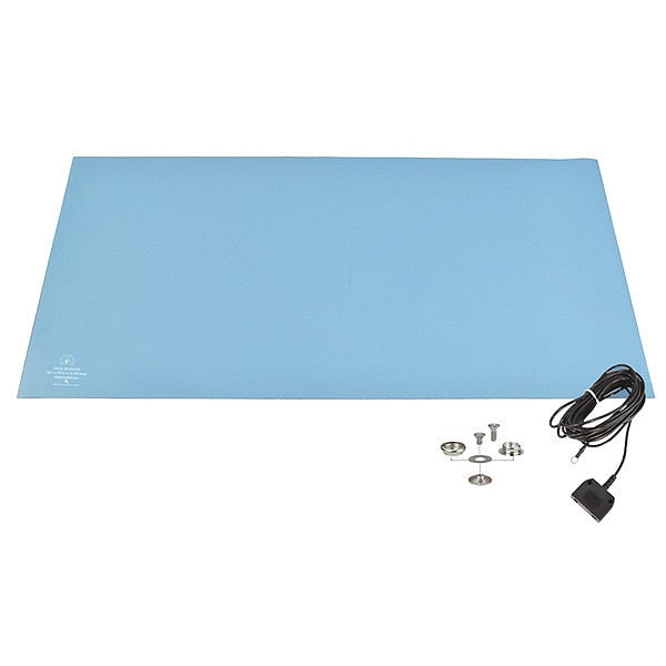Static Dissipative Mat, Blue, 24
