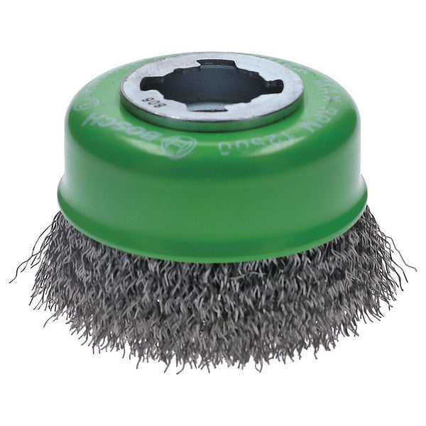 Cup Brush, Crimped Wire, 3