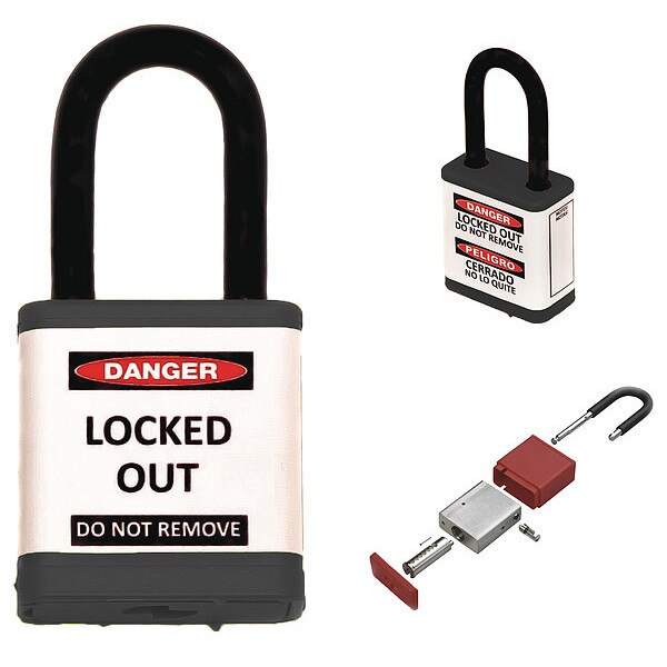 Lockout Padlock, 1-1/2