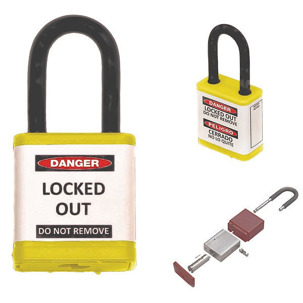 Lockout Padlock, 1-1/2