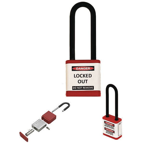 Lockout Padlock, 3