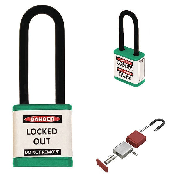 Lockout Padlock, 3