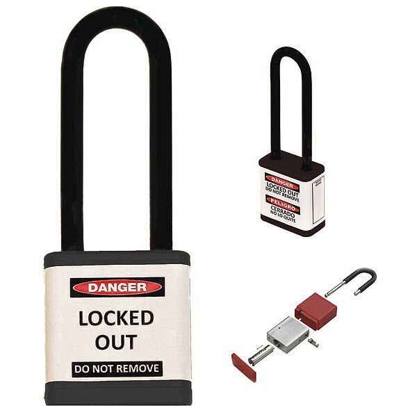 Lockout Padlock, 3