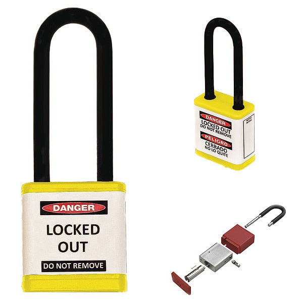 Lockout Padlock, 3