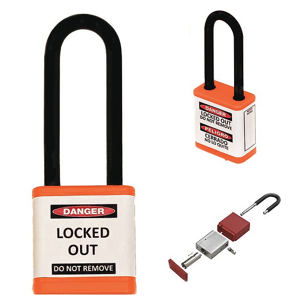 Lockout Padlock, 3