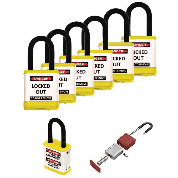 Lockout Padlock, 1-1/2
