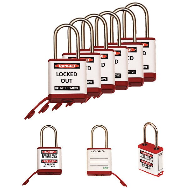 Lockout Padlock, 1-1/2