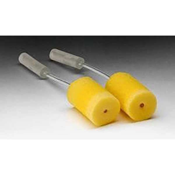 Disposable Uncorded Probed Test Ear Plugs, Cylinder Shape, 0 dB