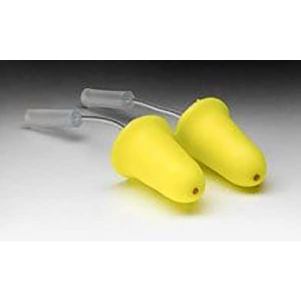 Disposable Uncorded Probed Test Ear Plugs, Bell Shape, 0 dB, 50 Pairs
