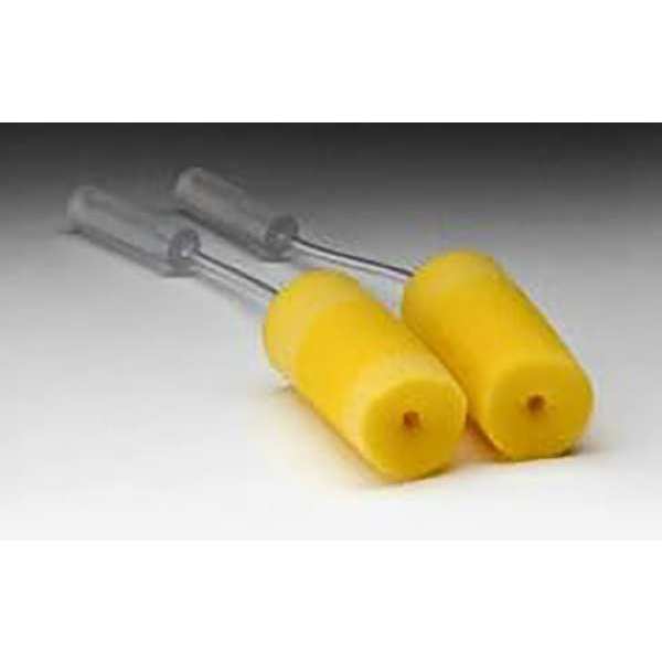 Disposable Uncorded Probed Test Ear Plugs, Cylinder Shape, 0 dB