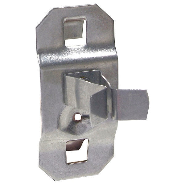 1/4 In. to 1/2 In. Hold Range Stainless Steel Extended Spring Clip for Stainless Steel LocBoard 3 Pack