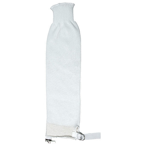 Cut-Resistant Sleeve, HPPE, Gray, 21