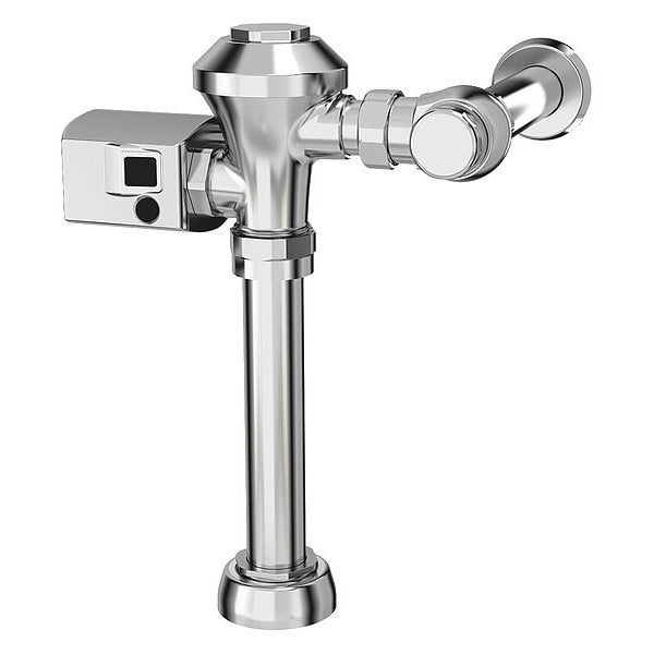 1.28 gpf, Automatic Flush Valve, Polished Chrome, 1