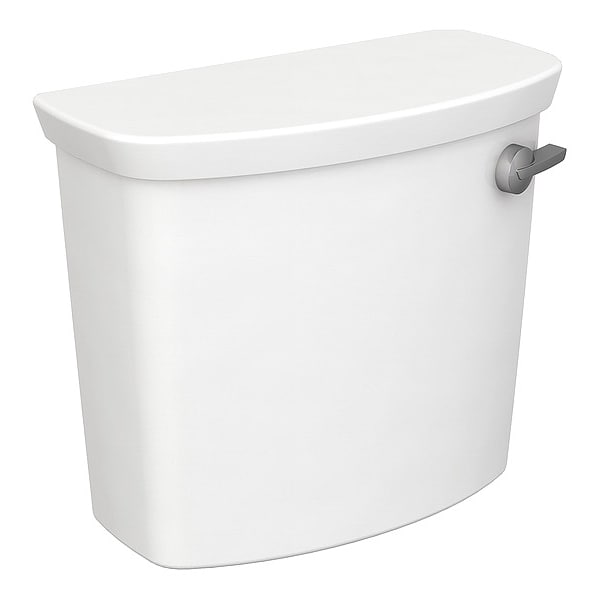 Toilet Tank, White, Overall 8-7/8