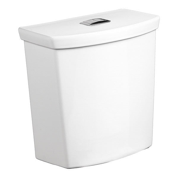 Toilet Tank, White, Overall 8-1/2