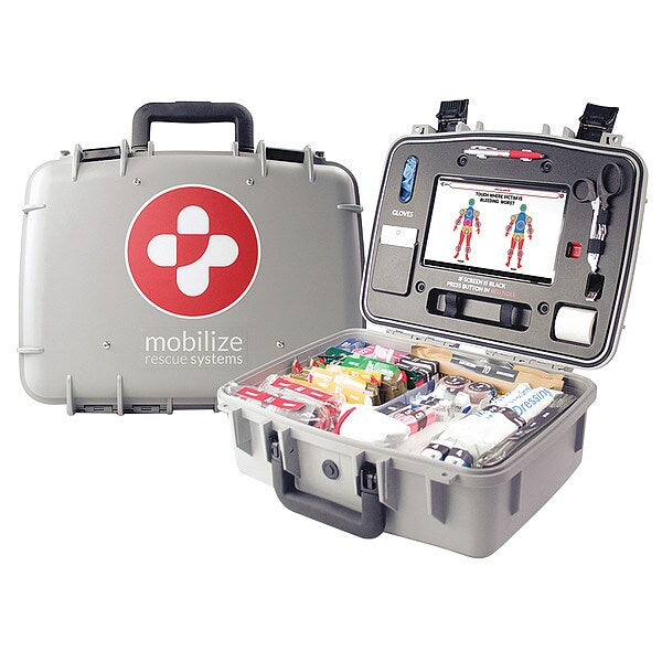 Emergency Medical Kit, Gray