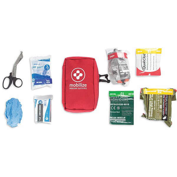 Trauma Kit, Red, EMS/Trauma/Response