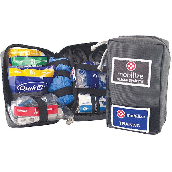 First Aid Kit, Gray, EMS/Trauma/Response
