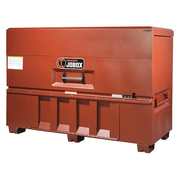 Jobsite Piano Box, Recessed, 60.3 cu. ft., Material: Steel