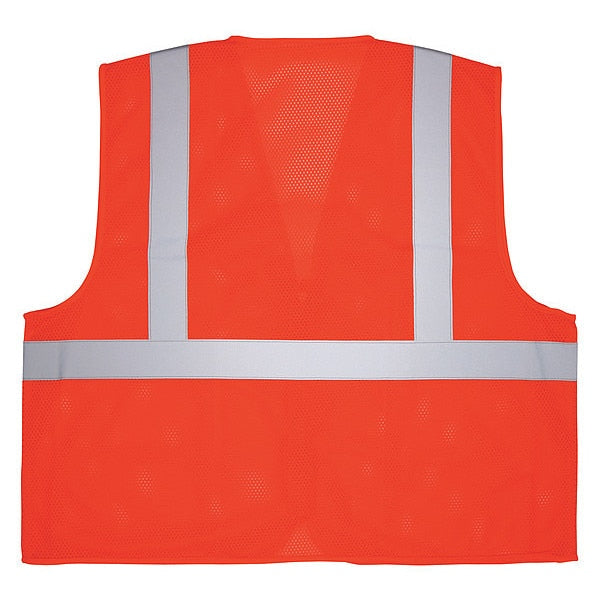 High Visibility Vest, 4XL Size, Unisex