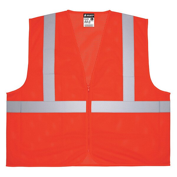 High Visibility Vest, 3XL Size, Unisex