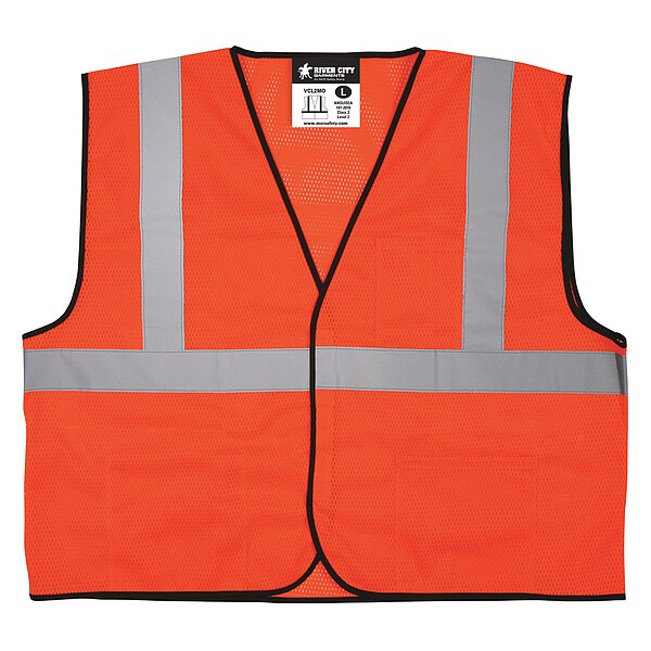 High Visibility Vest, L Size, Unisex
