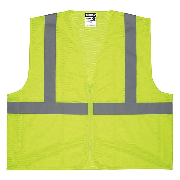 High Visibility Vest, XL Size, Unisex