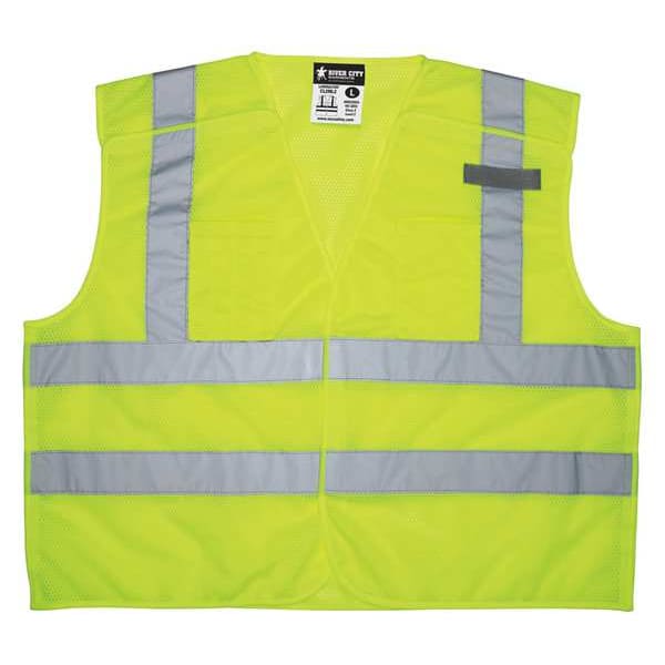 High Visibility Vest, 3XL Size, Unisex
