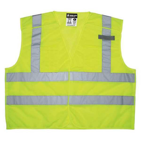 High Visibility Vest, XL Size, Unisex