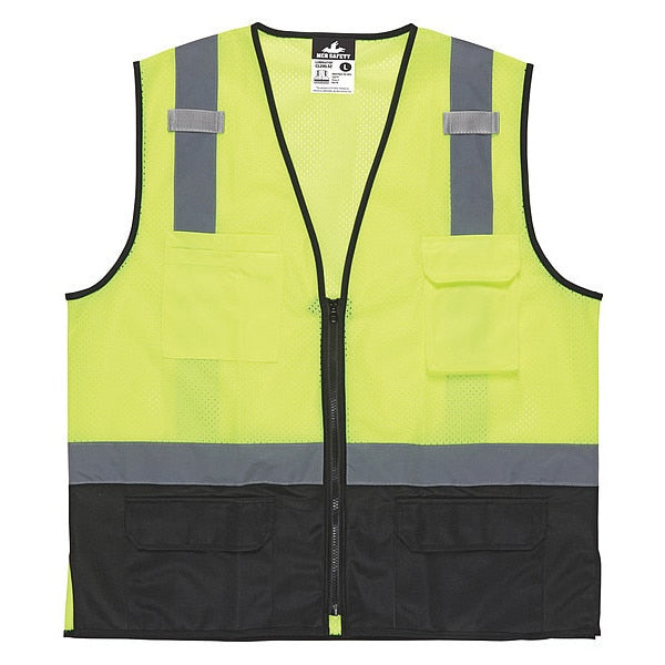 High Visibility Vest, 3XL Size, Unisex