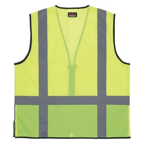 High Visibility Vest, 5XL Size, Unisex
