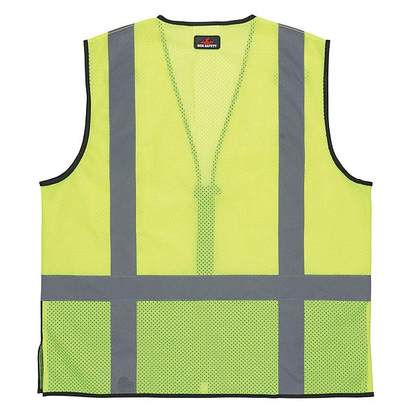 High Visibility Vest, 2XL Size, Unisex