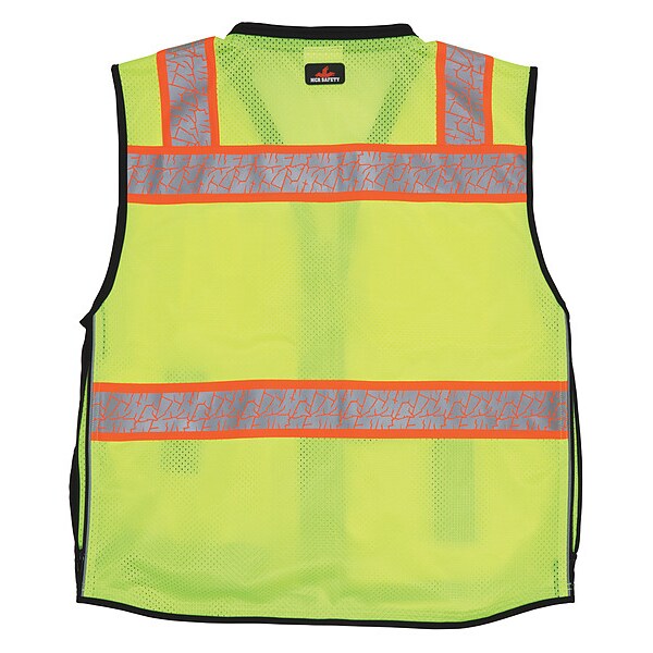 High Visibility Vest, 4XL Size, Unisex