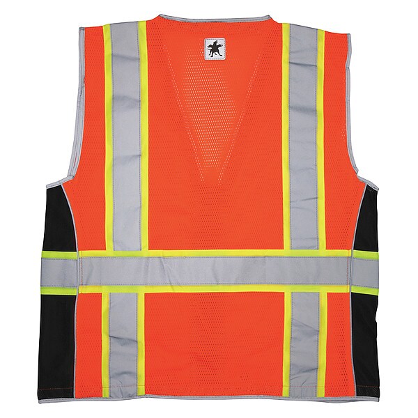 High Visibility Vest, 4XL Size, Unisex