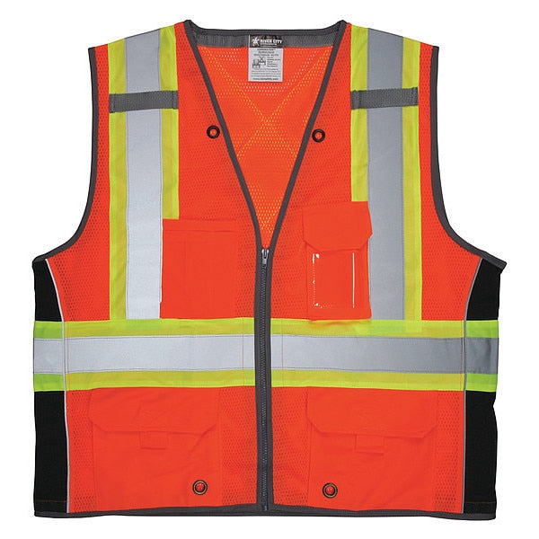 High Visibility Vest, XL Size, Unisex