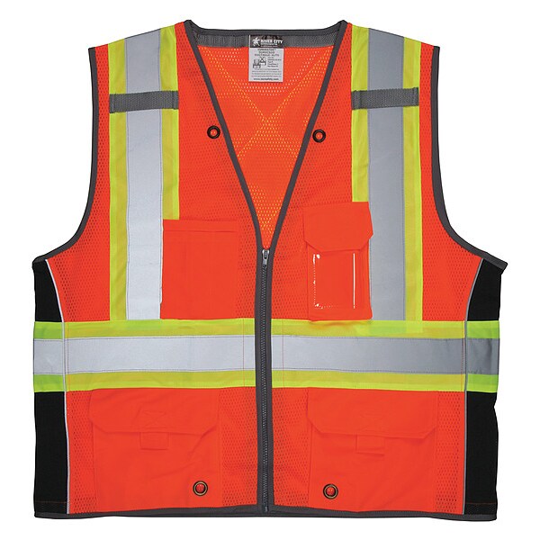 High Visibility Vest, 3XL Size, Unisex