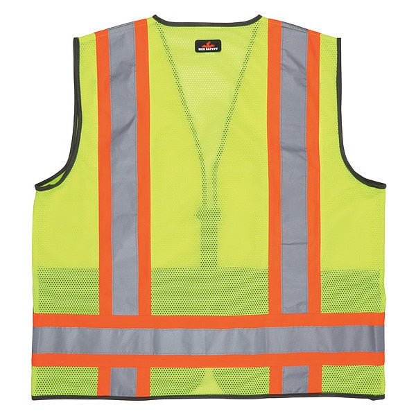 High Visibility Vest, L Size, Unisex
